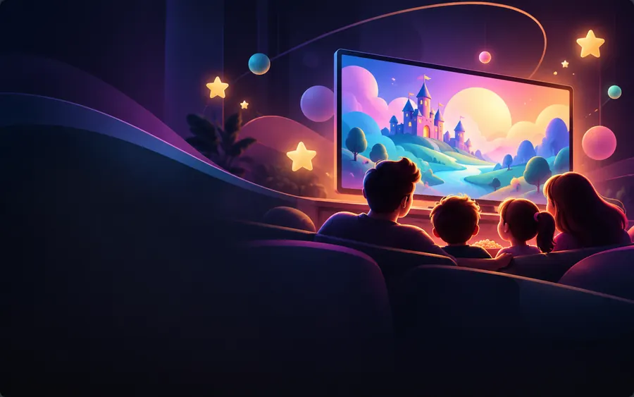 Illustration for streaming knowledge: parental controls for streaming tv: a family checklist